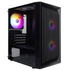Корпус 1stPlayer Black без БП (BS-2-BK-3F1)