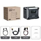 Зарядна станція Choetech BS067 2048Wh, 2400W (BS067-EU-BKSL)_OEM (BS067-EU-BKSL_OEM)