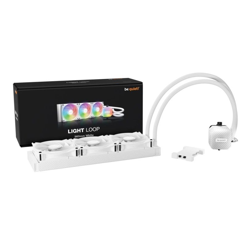 Система водяного охолодження be quiet! Light Loop 360mm White (BW023)