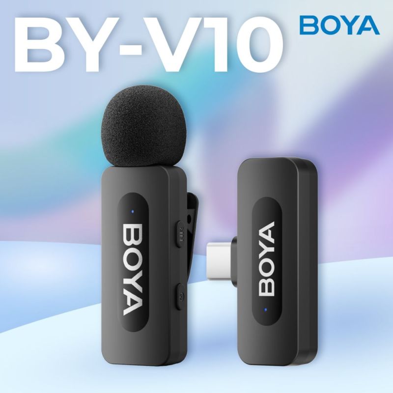 Мікрофон BOYA Type-C Black (BY-V10)