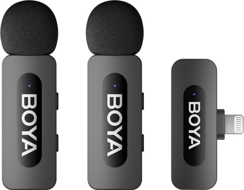 Микрофон BOYA Lightning Black (BY-V3)