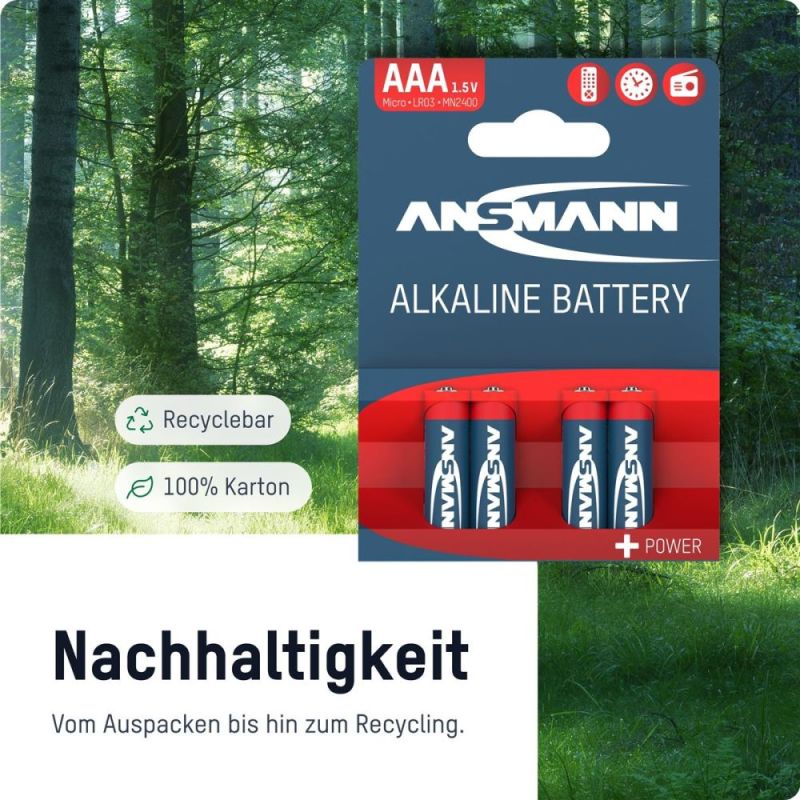 Батарейка Ansmann AA/LR06 BL 4шт (5015563)