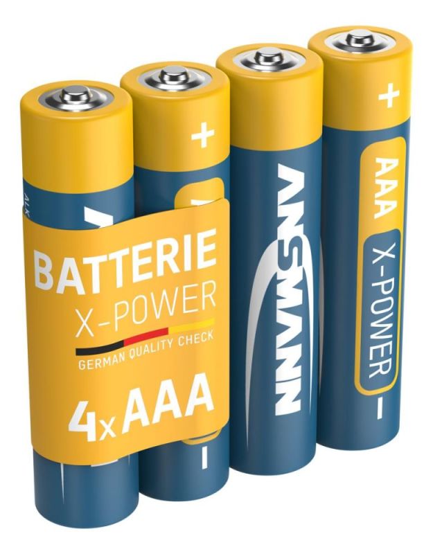 Батарейка Ansmann X-Power AAA/LR03 BL 4шт (5015653)