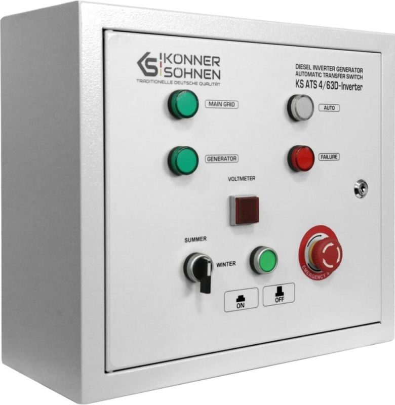 Блок автоматичного введення резерву (АВР) Konner&Sohnen KS ATS 4/63D-Inverter (KSATS4/63D-INVERTER)