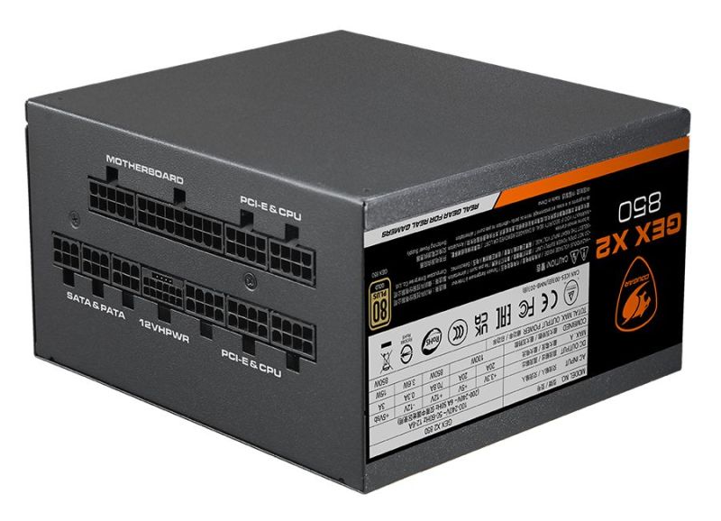 Блок живлення Cougar 850W (GEX X2 850)