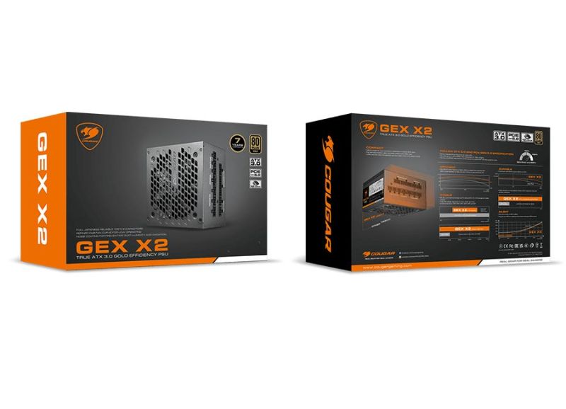 Блок живлення Cougar 850W (GEX X2 850)