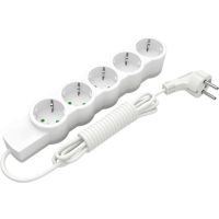 Подовжувач блоковий (PP) Electrum 5 розеток 5 м із заземленням (C-ES-1543)