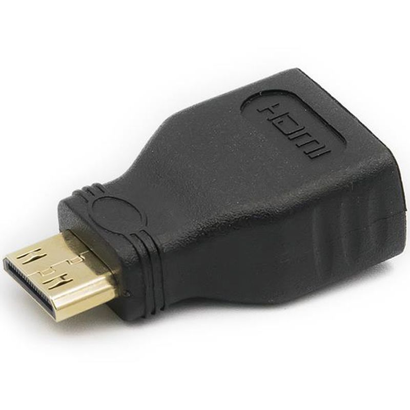 Адаптер PowerPlant, HDMI - miniHDMI, черный (CA911080)