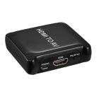Конвертер PowerPlant HDCAV02-M miniHDMI - AV (3xRCA), чорний (CA911486)