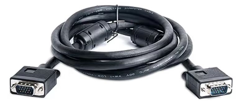 Кабель удлинитель Cablexpert (CC-PPVGAX-10B) VGA-VGA HD15M/HD15F с 2-мя фер. кольцами, черный, 3м (CC-PPVGAX-10-B)