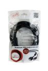 Кабель удлинитель Cablexpert (CC-PPVGAX-10B) VGA-VGA HD15M/HD15F с 2-мя фер. кольцами, черный, 3м (CC-PPVGAX-10-B)