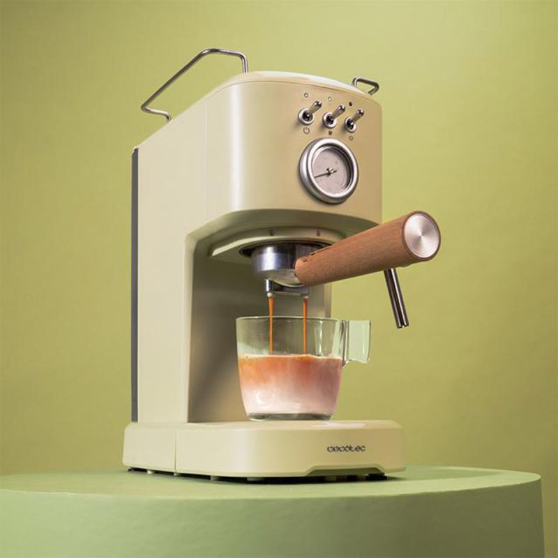 Кавоварка Cecotec Power Espresso 20 Retro Green (CCTC-01723)