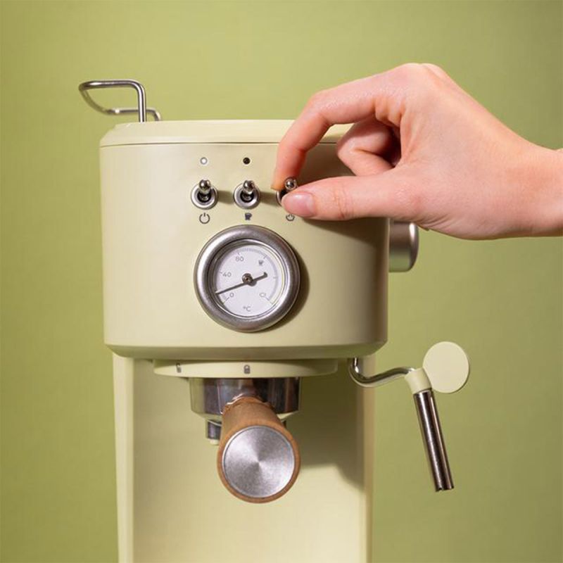 Кавоварка Cecotec Power Espresso 20 Retro Green (CCTC-01723)