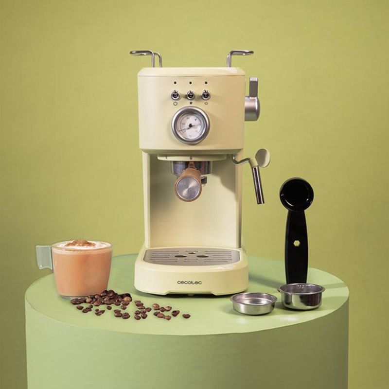 Кавоварка Cecotec Power Espresso 20 Retro Green (CCTC-01723)