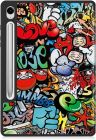 Чехол-книжка BeCover Flexible TPU Mate для Samsung Galaxy Tab S9 (SM-X710/SM-X716)/S9 FE (SM-X510/SM-X516B) Graffiti (712534)