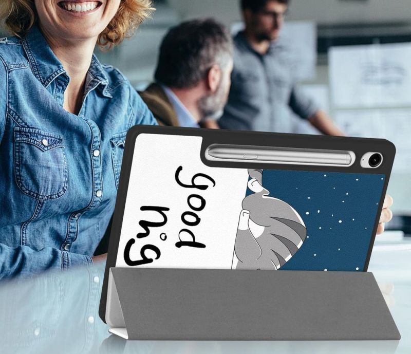 Чохол-книжка BeCover Flexible TPU Mate для Samsung Galaxy Tab S9 (SM-X710/SM-X716)/S9 FE (SM-X510/SM-X516B) Good Night (712535)