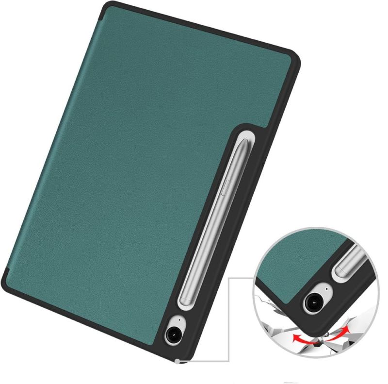 Чохол-книжка BeCover Flexible TPU Mate для Samsung Galaxy Tab S9 (SM-X710/SM-X716)/S9 FE (SM-X510/SM-X516B) Dark Green (712529)