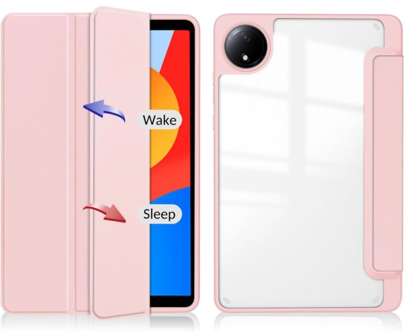 Чехол-книжка BeCover Soft Edge TPU для Xiaomi Redmi Pad SE 8.7 Pink (712570)
