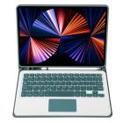 Чохол з бездротовою клавіатурою (TouchPad) BeCover для Apple iPad Air 13 (2024/2025) Dark Green (712603)