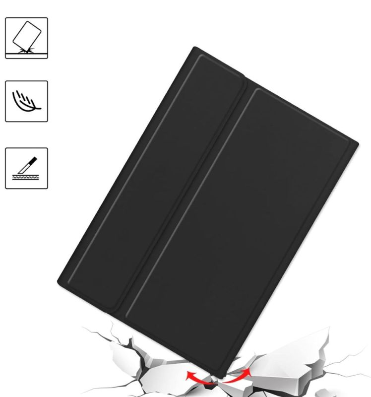 Чехол с беспроводной клавиатурой (TouchPad) BeCover для Lenovo Tab M10 Plus TB-125F (3rd Gen)/K10 Pro TB-226 Black (712390)