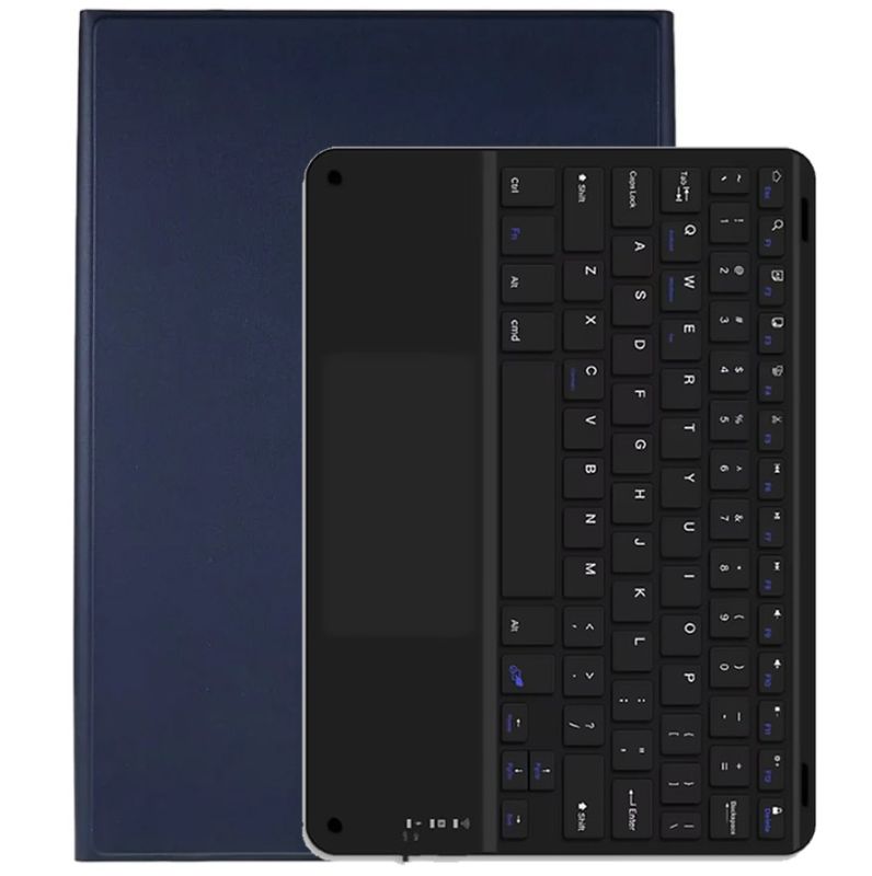 Чехол с беспроводной клавиатурой (TouchPad) BeCover для Lenovo Tab M10 Plus TB-125F (3rd Gen)/K10 Pro TB-226 Deep Blue (712391)