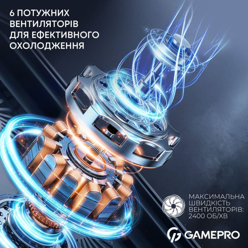 Охолоджуюча підставка для ноутбука GamePro (CP660)