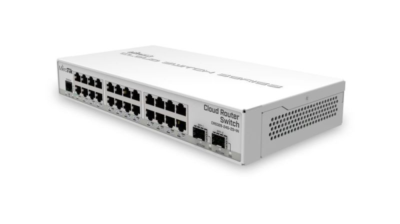 Коммутатор MikroTik (CRS326-24G-2S+IN)