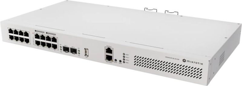 Комутатор MikroTik (CRS418-8P-8G-2S+RM)