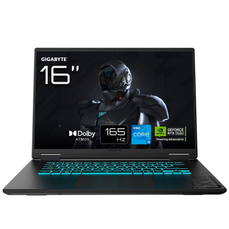 Ноутбук Gigabyte Gaming A16 Black Steel (CTHH3UA893SD)
