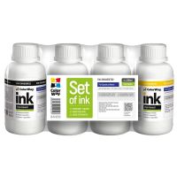 Комплект чорнил ColorWay Epson T26/C91 BK/С/M/Y (ColorWay-EW400SET02) 4*200г (CW-EW400SET02)