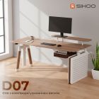 Комп`ютерний стіл Sihoo D07 Maple/White (D07B-102/D07J-102-AB)
