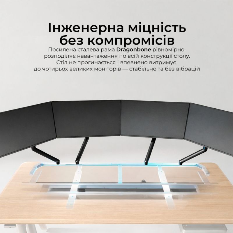 Комп`ютерний стіл Sihoo D07 Maple/White (D07B-102/D07J-102-AB)