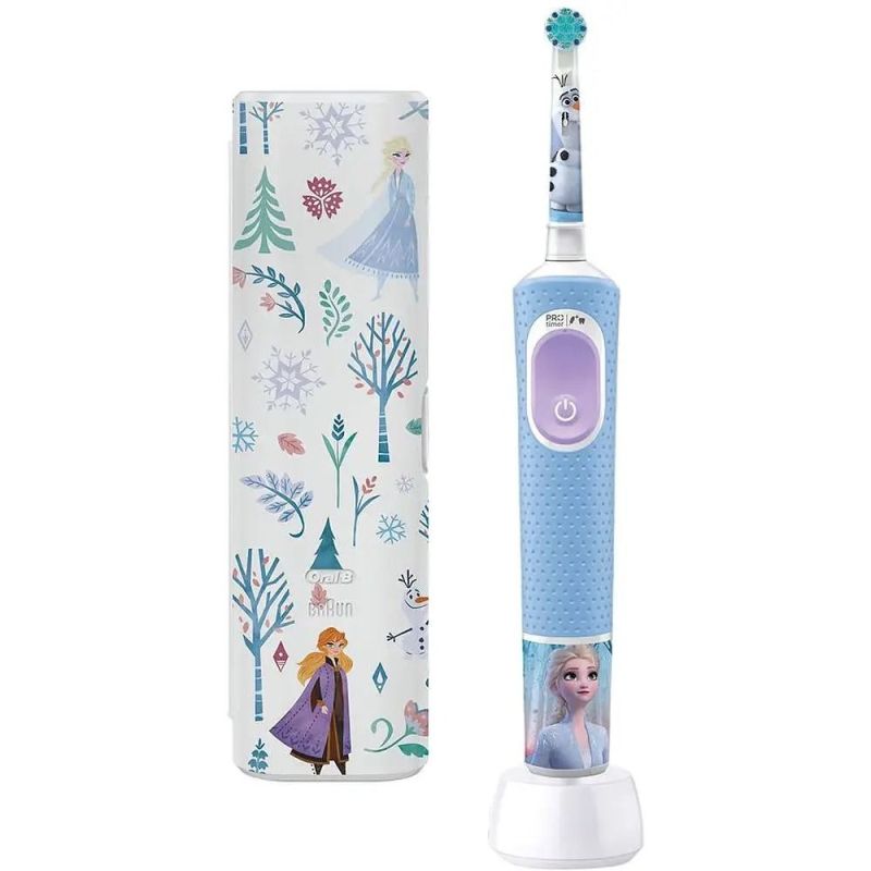 Зубная электрощетка Braun Oral-B Pro Kids D103.413.2KX Frozen (D103.413.2KX Frozen типу 3708 (3+))