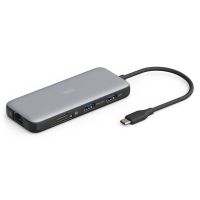 Док-станція Digitus (USB-C PD 100W/USB3.2х2/USB-C/RJ45/SD/MicroSD/2хHDMI) (DA-70915)