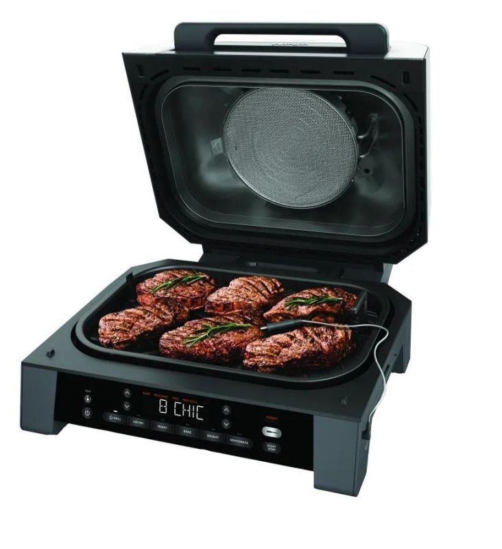 Гриль Ninja Foodi MAX Air Grill & Air Fryer з Сooking probe (DG551EU)