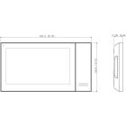 IP-відеодомофон Dahua White (DHI-VTH2421FW-P)