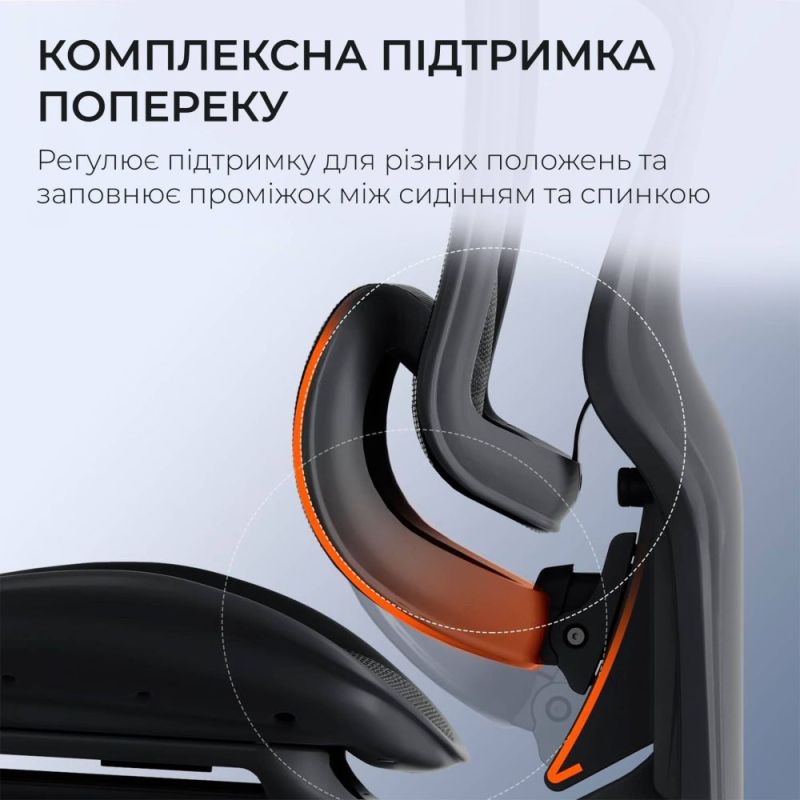 Крісло офісне Sihoo Doro C300 Pro Mesh Black with footrest (Doro-C300-Pro-M101-JT) (DORO-C300-PRO-M101-JT)
