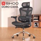 Крісло офісне Sihoo Doro C300L Mesh Black (DORO-C300L-A3-101)