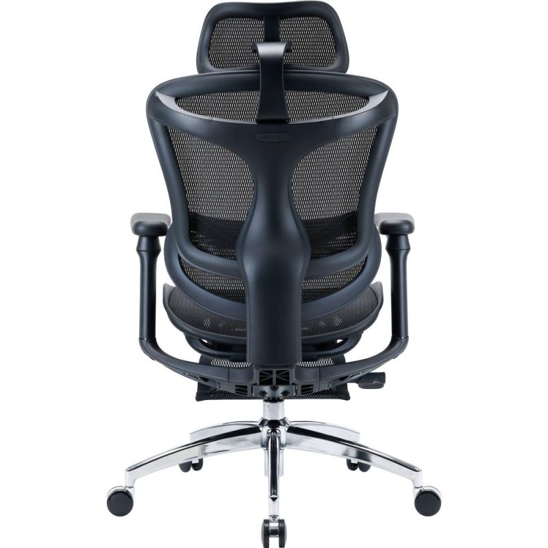 Крісло офісне Sihoo Doro C300L Mesh Black with footrest (Doro-C300L-A3-101-JT) (DORO-C300L-A3-101-JT)