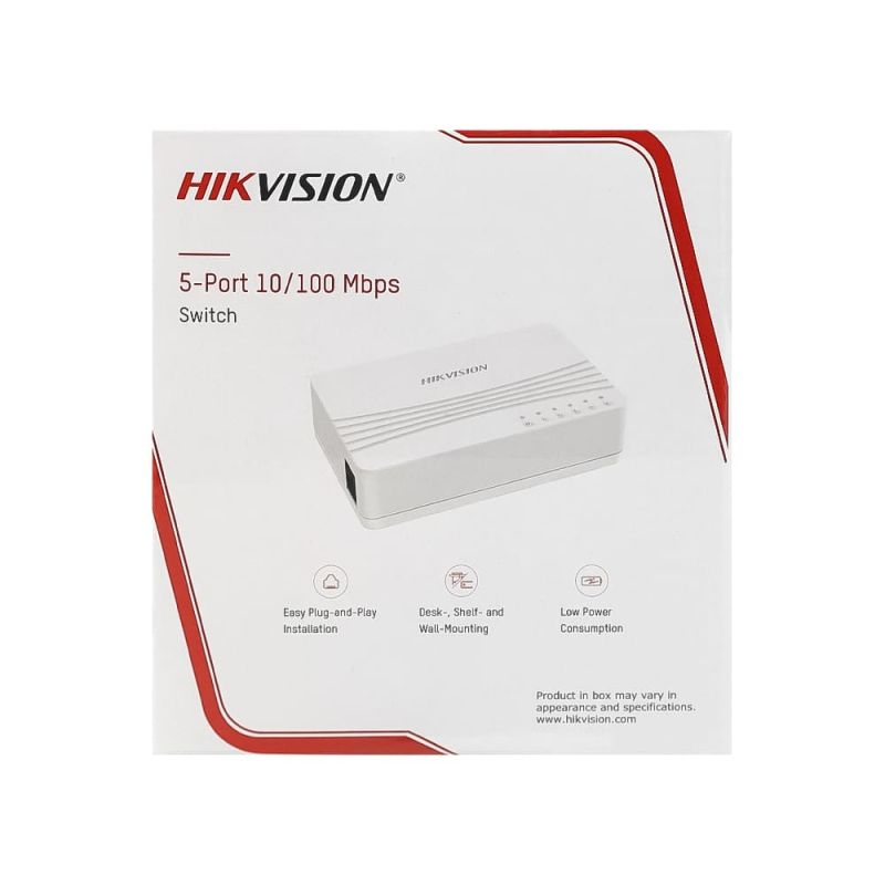 Комутатор Hikvision (DS-3E0105D-E)