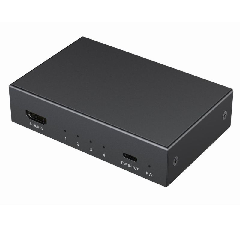 Разветвитель HDMI сигнала Cablexpert (DSP-HDMI4K-4P-01)