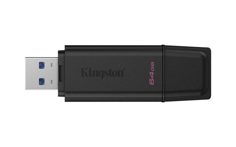Флеш-накопичувач USB3.2 64GB Kingston DataTraveler Exodia Black (DTXG2/64GB)