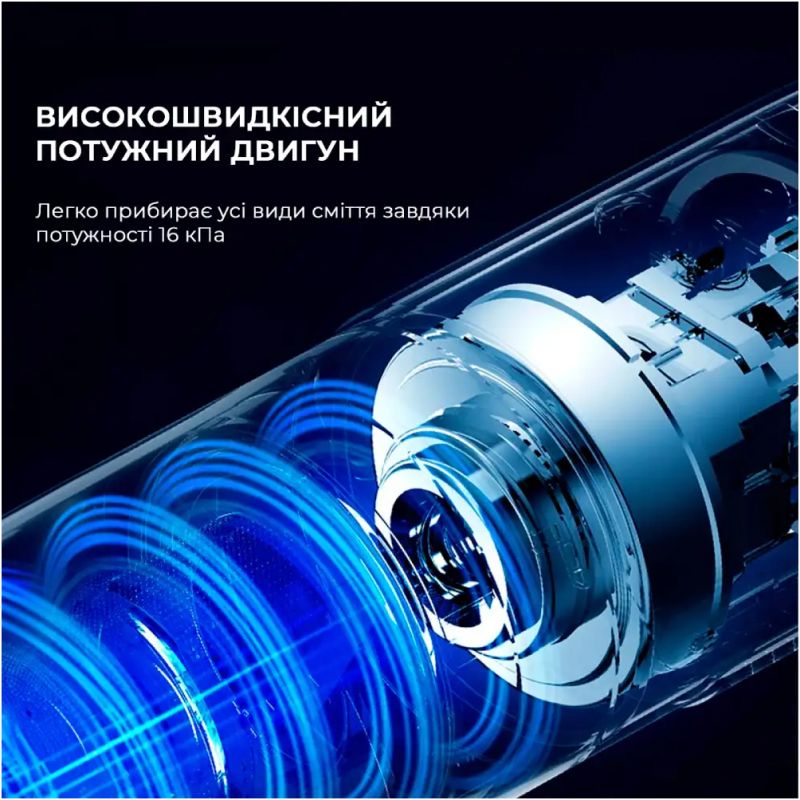 Пылесос Deerma Vacuum Cleaner Blue (DX1000W)