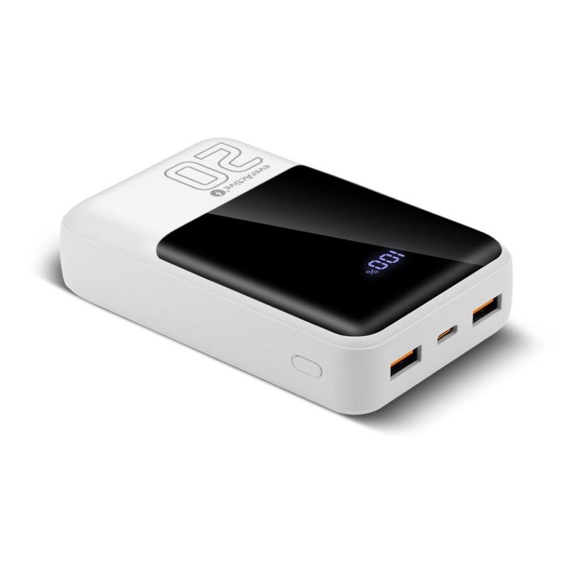 Універсальна мобільна батарея everActive 20000mAh White (EB-20Q)