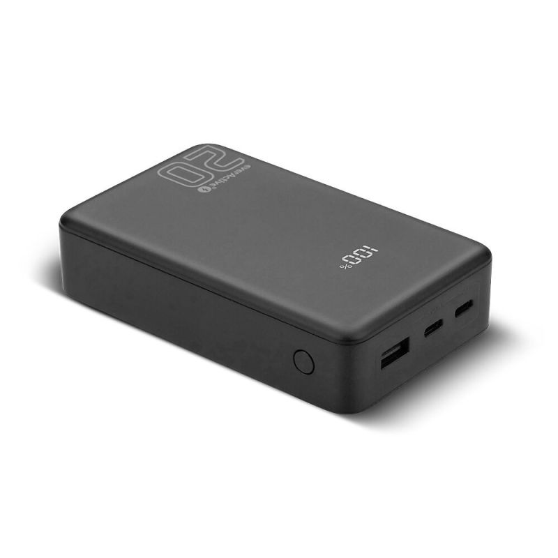 Універсальна мобільна батарея everActive 20000mAh Black (EB-22QB)