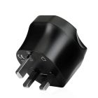 Адаптер Essager EU - UK (F/M) Black (ECTZH-YCC01-Z)