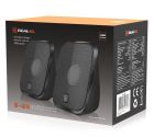 Акустична система REAL-EL S-25 Black (EL121100022)