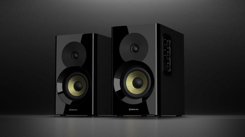 Акустическая система REAL-EL S-470 Black (EL121200018)