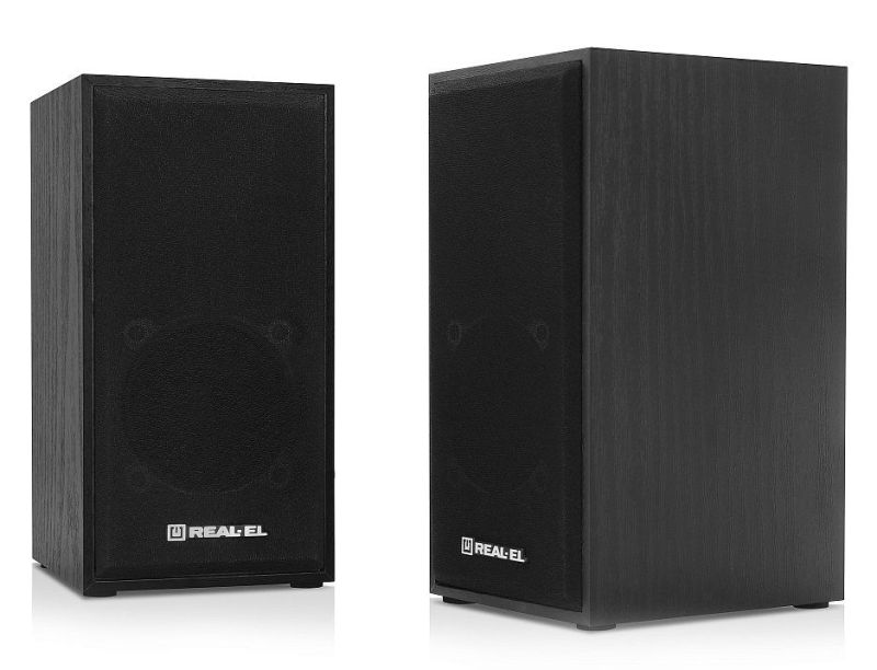 Акустична система REAL-EL S-202 Black (EL121200019)