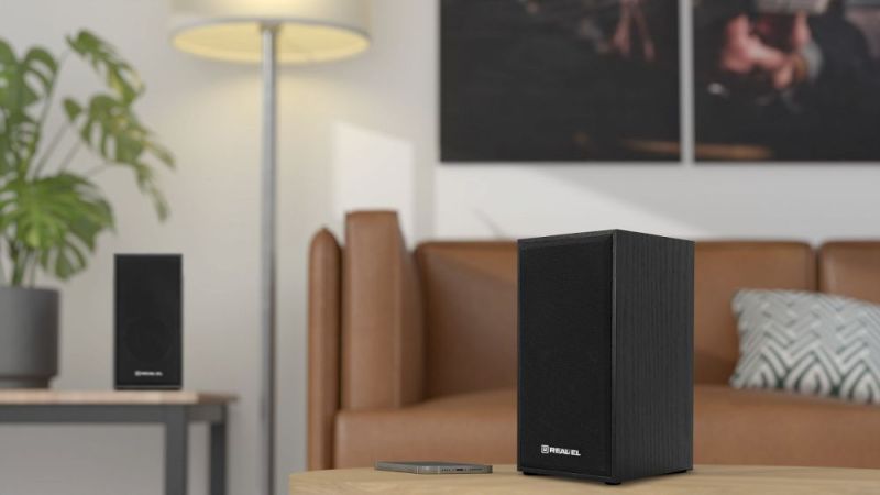 Акустична система REAL-EL S-202 Black (EL121200019)